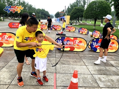 渝北举行儿童青少年主题健身活动