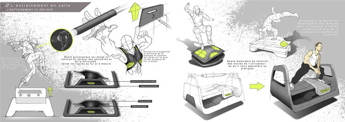 Musculation exoskeleton for TECHNOGYM